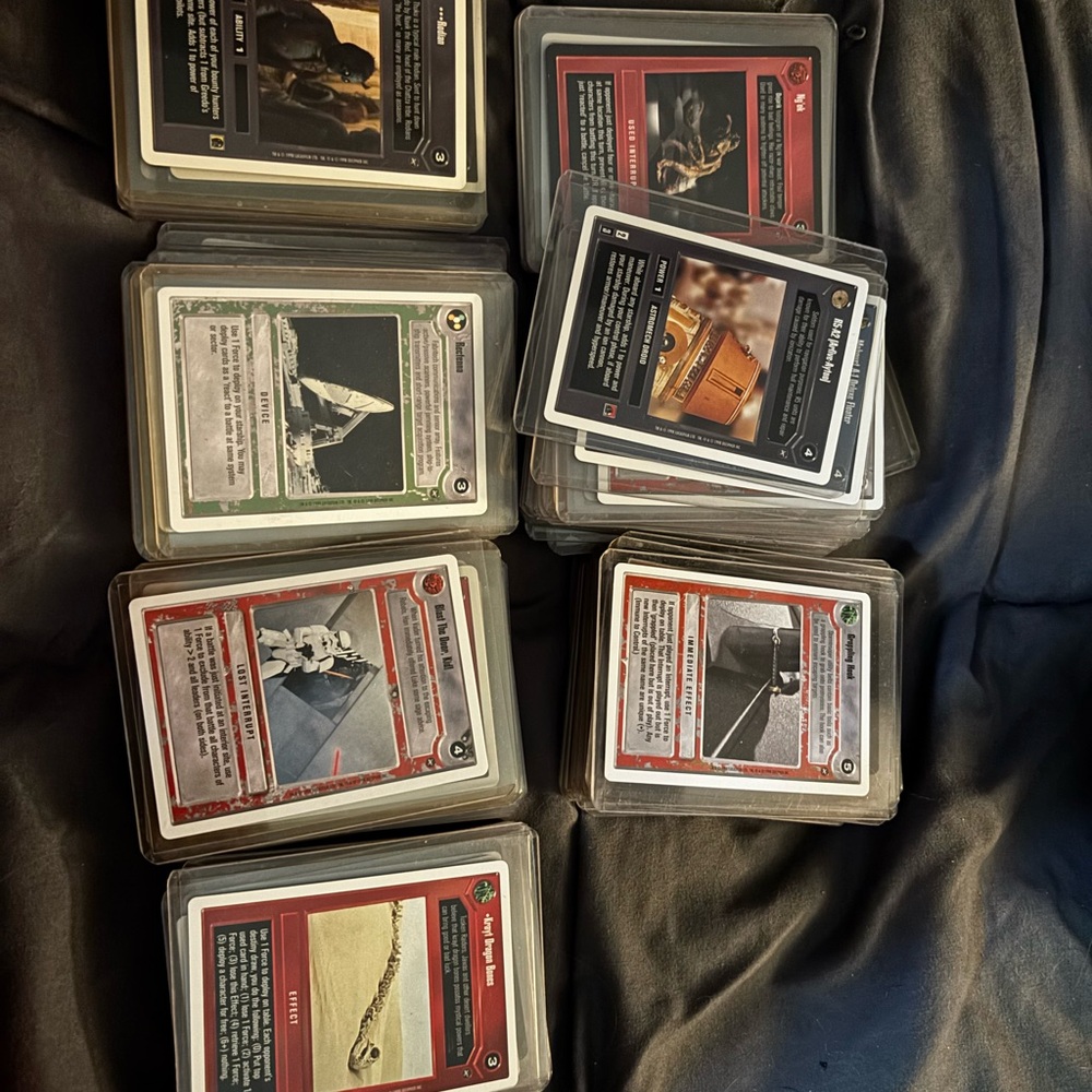 Star Wars Trading Card Game Collection - Mixed Cards Set